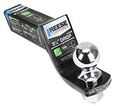 Reese Towpower 21556RAK 3-1/4" Drop Standard Class III Starter Kit, Black, 2" Receiver