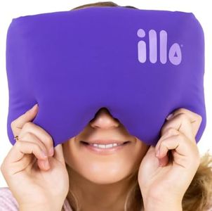 illo Wearable Pillow Sleep Mask | Soft Mulberry Silk Blackout Women Sleeping Eye Mask | Best for Her Home Bed Work Camping Airplane | Great Birthday Gift for Mom Sister Grandma Girlfriend & Teacher