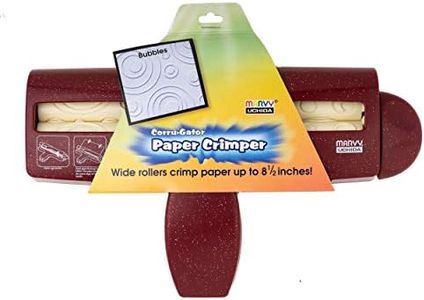 Uchida Corru-Gator Plastic Paper Crimper, Bubble Pattern