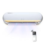 Lloyd Stellar Grace 1.5Ton 5 Star Wi-Fi Inverter Split AC (6 in 1 Expandable,Mood Lighting, In-Built Air Purifier, Direct Voice Command, White & Warm Grey with Wooden Finish, New Launch GLS18V5FWMGT)