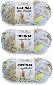 Bernat Baby Blanket Yarn (3-Pack) Little Boy Dove 161103-3117