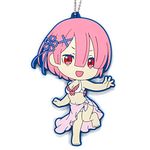 Banpresto Ichiban Kuji Premium Re:Zero Starting Life in Another World Big Rubber Strap Ram F Award