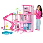 Barbie DreamHouse Doll House with 75+ Pieces Including Furniture & 3-Story Pool Slide, Pet Elevator & Puppy Play Areas