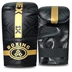 Boxing Gloves, Pro Training Sparring, Muay Thai MMA Kickboxing, Men Women Adult, Heavy Punching Bag Mitts Focus Pads Workout,