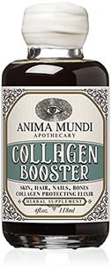 Anima Mundi Plant Based Collagen Booster Elixir - Vegan Beauty Supplement for Skin, Hair and Nails - Herbal Liquid with Fo Ti, Nettle & More - Anima Mundi Beauty Supplements (4oz / 118ml)