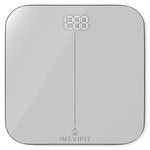 INEVIFIT Premium Bathroom Scale, Highly Accurate Digital Bathroom Body Scale, Precisely Measures Weight up to 400 lbs