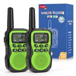 Pethawata Walkie Talkies for Kids, Rechargeable Walkie Talkies Long Range