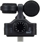 Zoom Am7 MS Stereo Microphone with USB-C plug - Black , ‎43 dB