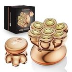 MAXGROOM PRO Head Shavers for Bald Men, Upgraded 7D Shaving Head Blade,55% Increase in Battery Capacity,7500-8800Rpm Mens Head Shaver,IPX6 Waterproof,Ergonomic Design,Type-C Charging(Gold, PRO)