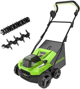 Greenworks 40V 15 inch Dethatcher/Scarifier, Tool Only