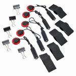 MEETOZ 5pcs Piezo Contact Microphone Mic. Pickup for Guitar Violin Viola Cello Banjo