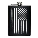 American Flag 8 oz Flask | Stainles