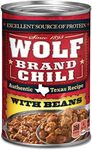 WOLF BRAND Chili With Beans, 24 oz.