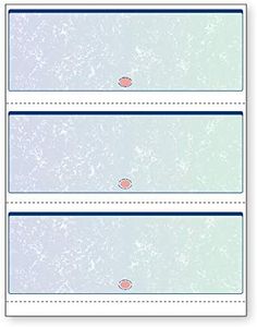 DocuGard Premier Prismatic Check, 13 Features, 8.5 X 11, Blue/Green Prismatic, 500/ream