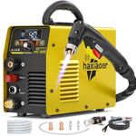 Haxiaoer 40A Plasma Cutter - Low Frequency Non Touch Pilot ARC Plasma Cutting Machine with LED Digital Display, Cutting Power Up to 22 mm, Suitable for Painted and Anti-Corrosion Metals