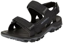 Merrell Men's Huntington Sport Convert Sandal, Black, 11 M US