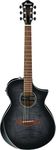 Ibanez AEWC400 Acoustic-Electric Guitar - Transparent Black Sunburst