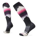 Smartwool Ski Targeted Cushion Pattern OTC Socks - Women's, Charcoal, Large