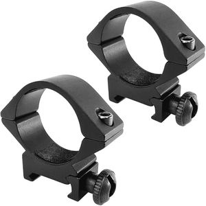 MIGHTY TACTICAL 30mm Scope Rings, 2-Pack for 20mm Picatinny Rail