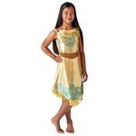 Rubie's 640730S Official Disney Princess Pocahontas Gem Costume, Girls, Small 3-4 Years, Height 104 cm