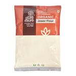 Pure & Sure Organic Jowar(Millet) Flour 1 Kg (Pack of 1) | 100% Natural Millet Flour | Sorghum/Jonna Atta Vegan & Rich in Protein | Certified Organic, Gluten Free & Chakki Ground