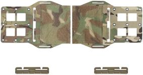 MOLLE Expander Wing for Chest Rig Plate Carrier,Tactical Cummerbund Extension Wing with Hook and Loop Panel 2pack