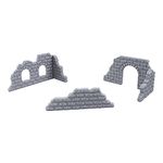 EnderToys Cobblestone Wall Set, Terrain Scenery for Tabletop 32mm Miniatures Wargame, 3D Printed and Paintable