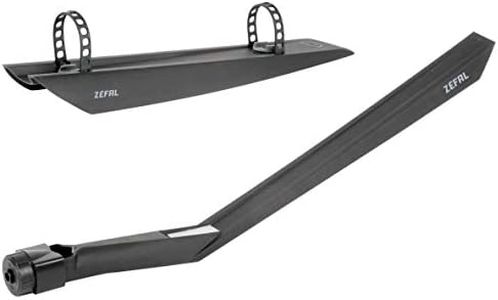 Zefal Unisex's Deflector C50 Mudguard Set, Black, 26"/28"