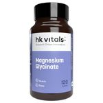 HealthKart hk vitals Magnesium Glycinate, 120 Tablets | for Better Sleep Quality & Muscle Recovery