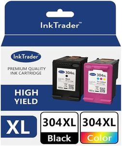 304 XL Black & Colour Ink Cartridge Replacements For HP 304 For HP Envy 5010 5030 5032 5020 Deskjet 2620 2622 2630 2632 2633 2634 3720 3730 3733 3735 3750 3760 3762 3764 & Freepost Recycling Pack