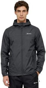 Arctix Men's Storm Waterproof Rain Jacket, Wind Resistant Rain Jacket for Hiking & Outdoor Activities (Charcoal, XXL)