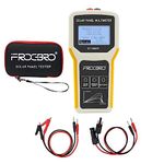 FrogBro Solar Panel Tester Photovoltaic Multimeter Upgrade EY1600W with Ultra Clear LCD, Smart MPPT Open Circuit Voltage Troubleshooting Utility Tool for Solar PV Testing (LCD 1600W)