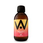 WELL ACTUALLY Liposomal Vitamin C 1000mg - High Bioavailability Powerful Liquid Vitamin C Supplement - Supports Immunity, Skin, Brain, Joints, Energy - Vegan (150ml - 30 Servings)