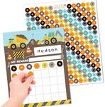 Hadley Designs Sticker Chart For Kids Behavior - 25-pack Sticker Reward Chart For Kids, Sticker Charts For Kids Incentives, Star Chart For Kids Behavior, Incentive Chart For Home and Classroom Use