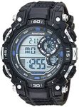 Armitron Sport Men's 40/8397BBK Digital Chronograph Black Resin Strap Watch