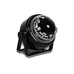 Boat Compasses, Sea Marine Dashboard Compass for Car Hiking and Camping Fits Boat Caravan Truck (Black)