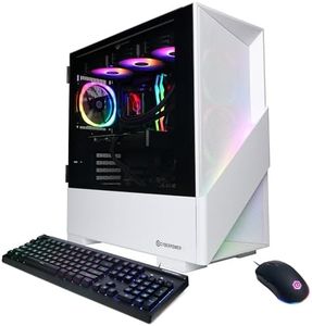 CyberPowerPC Gamer Supreme Gaming PC, AMD Ryzen 7 7800X3D 4.2GHz, Radeon RX 9070 16GB, 32GB DDR5, 1TB PCIe 4.0 SSD, WiFi Ready & Windows 11 Home (SLC9100A2)