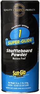 Sun-Glo Speed 1 (Super Glide Wax) Shuffleboard Table Powder, 16 oz. Can