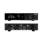 SMSL DO100 Pro 2*ES9039Q2M DAC, XMOS XU316 PCM768kHz DSD512 USB DAC, USB/Optical/Coaxial/Bluetooth 5.1/HDMI ARC DAC, RCA/XLR Balanced DAC, Home Audio DAC Support MQA/PS5/Switch with Remote Control