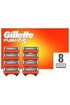 Gillette Fusion Razor Blades, 8 Reffils Old, Packaging May Vary