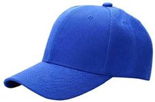 SAIFPRO Baseball Solid Cotton Cap (Blue)