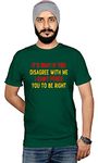 Workshop Graphic Printed T-Shirt for Men & Women | Quirky t Shirts T-Shirt Funny Quotes Sarcasam Birthday Best Tees Gift Sarcastic Friends Green