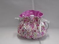 2 Cup Pretty Pink Floral Reversible