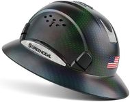 GREEN DEVIL Full Brim Hard Hat Vent