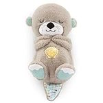 Fisher-Price Soothe 'N Snuggle Otter | Newborn Baby Toys & New Baby Gifts | Plush Soft Toys for Babies with Light and Sound Machine | Baby Girl and Baby Boy Gifts | Newborn Essentials, FXC66