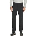 Van Heusen Men's Slim Fit Flex 4-Way Stretch Tech Pant, Black, 30W x 32L