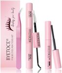 Lash Cluster Glue Bond and Seal Kit with Lash Glue Remover and Tweezers for Lash Extension Clusters Fast Removal, Portable Eyelash Brush for Eyelash Extension Beginners