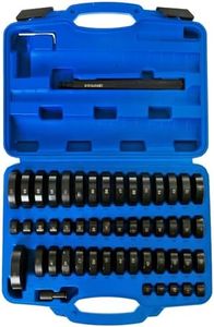 SIXIWANZI 52PCS Bushing Press Kit, Heavy Duty Bushing Bearing and Seal Driver Set