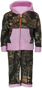 TrailCrest Toddler Pink & Camo Fleece Hoodie & Pants 2-Piece Outfit, 6