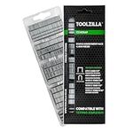 TOOLZILLA Staple Pack 4,400 Pieces, Variety of Staples for Staple Gun, Narrow Crown and Round Crown Staples, Toolzilla Replacement Staples for Home DIY